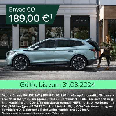 Skoda Enyaq 80 Elektro 1-Gang, EU-Neuwagen & Reimporte